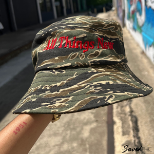 All Things New Camo Bucket Hat