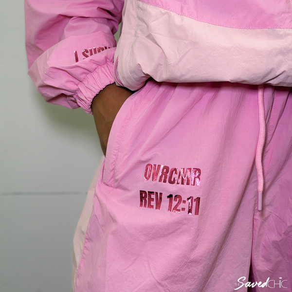 Pink Overcomer Tracksuit