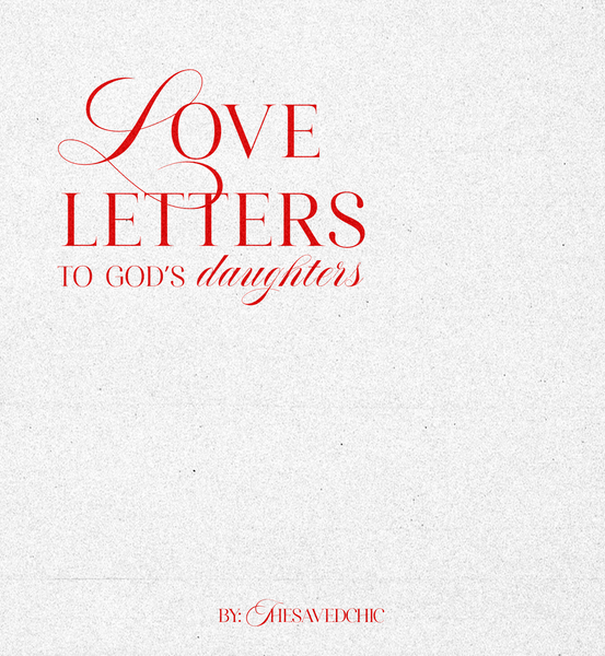 Love Letters to God's Daughters E- Book