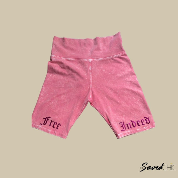 Pink Free Indeed Shorts